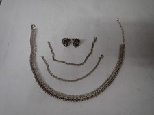 4 Teile Echtsilberschmuck, 3