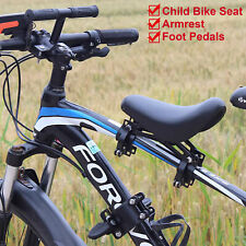 Fahrrad Kindersitz vorne Kinderfahrradsitz Fahrradsitz Rahmensitz mit Griff Set
