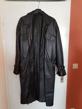 Ledermantel Herren Leder Mantel Herrenmantel XXL