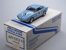 Provence Moulage 409 Alfa Romeo Giulietta SVZ 1958 hellblau Resin Kit Built 1:43