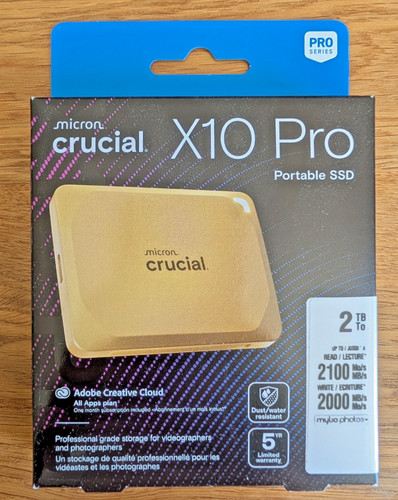 Crucial x10 pro 2tb ssd - x10,
