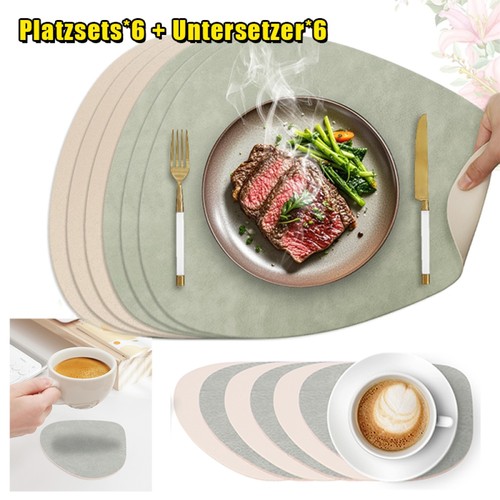 6er set platzsets aus - platzsets,