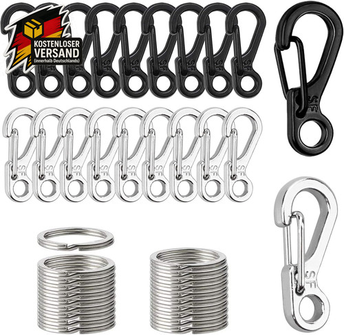 40er set mini - mini, karabinerhaken