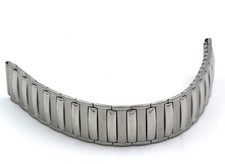Flex-Uhrband Zugband Edelstahl poliert 16 mm Flexband Ersatzband Stretcharmband