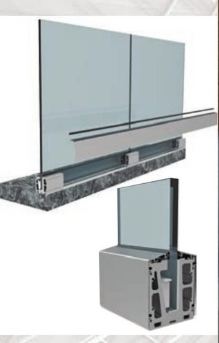 Glasgeländer