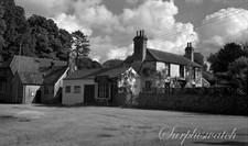 Altes B/W Foto Negativ