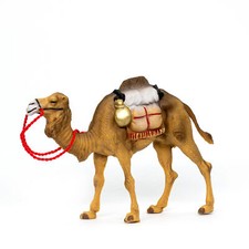Krippenfigur Kamel mit Gepäck