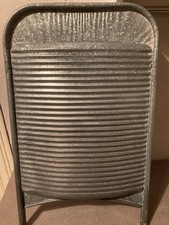 Altes Zink Waschbrett 54 x 32