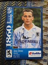 Autogrammkarte Jens Dove TSV 1860 München original signiert
