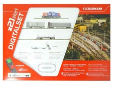 Fleischmann N z21 start Digitalset Diesellok BR 203 Güterzug SBB Cargo 931903 ne