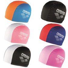 arena Badekappe Polyester II Junior Schwimmkappe für Kinder Badehaube Badekappe