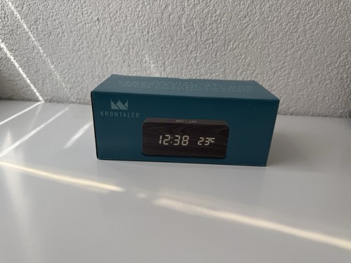 Digitaler led wecker mit - wecker,