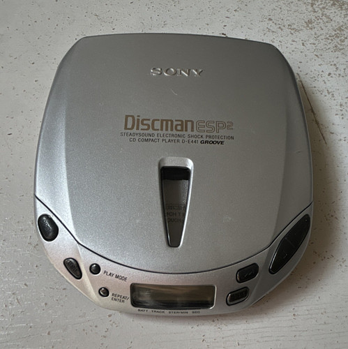 Sony discman e441 tragbarer - d-e441,