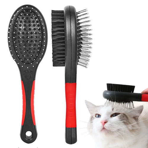 2in1 hunde katzenbürste - &,