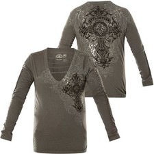 AFFLICTION Damen Pullover