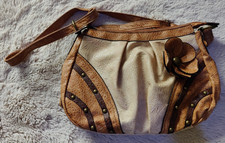 80er Retro Handtasche Leder