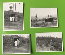  213/Konvolut Lot 4 S-W Fotos Ausflug Familienleben Natur Landschaft  10,5x7,4