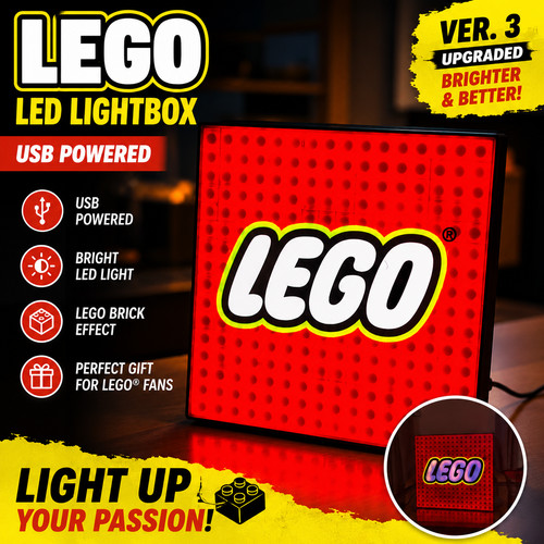 Lego logo usb led - lego,