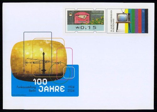 Brd ganzsache 2024 - brd, berlin
