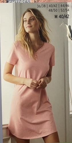 Damen nachthemd rosa - nachthemd, 40/42