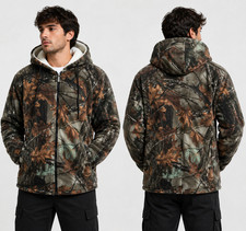 Herren Holzfäller Fell Fleece
