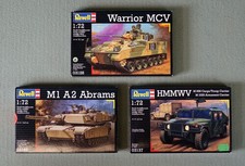 Revell 03128 - Warrior MCV + 03146 - M1 A2 Abrams + 03137 - HMMWV (wie neu)