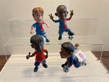 F.C. Barcelona 4 x Figur Comansi/ Yolanda Fußball Maskottchen Set Dani Alves..