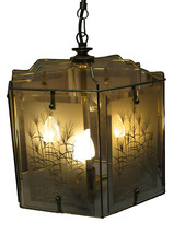 Pendelleuchte 3-flammig 3x E-14 LED Kerzenbirnen Birnen Leuchtmittel