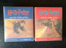 Harry Potter and the Goblet of Fire - Part 1 & 2 - 14x Cover to Cover Cassettes