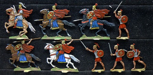 Zinnfiguren rom legionäre - 9,