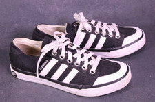 Adidas Clemente Stripe Damen Sneaker Sportschuhe Gr. 39⅓  schwarz weiß SH821