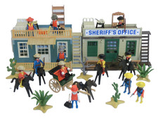 Playmobil Klicky Western Stadt Sammlung Sheriff Farmhaus kutsche Set2