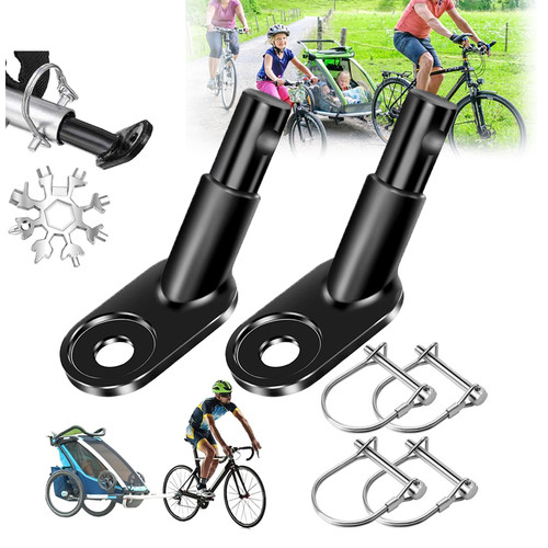 2stk fahrrad anhängerkupplung - 2stk,
