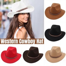 Western Cowboyhut Polyester Jazz Hut für Männer Frauen Upside Down Zylinderhut