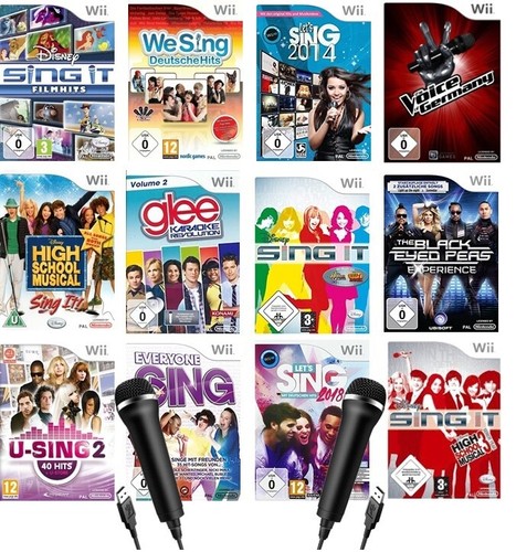 Nintendo wii karaoke sing - wii,