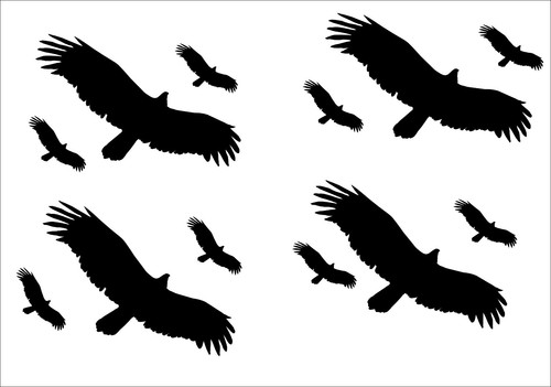 Vögel aufkleber - ,