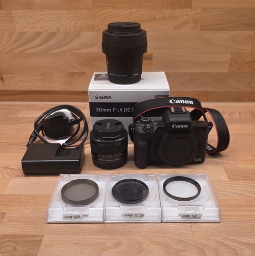 Canon eos m50 sigma 30mm - canon,