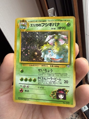 Erika venusaur holo gym - venusaur,