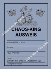 Chaos-King Ausweis