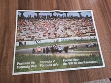 Werbeprospekt/Volkswagen/Formel V Der VW Für Den Rennsport/Ausgabe 9/1969- Orig.
