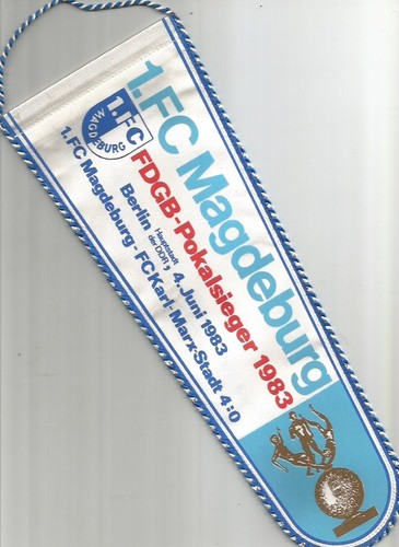 Gdr pennant 1st magdeburg v - fc,