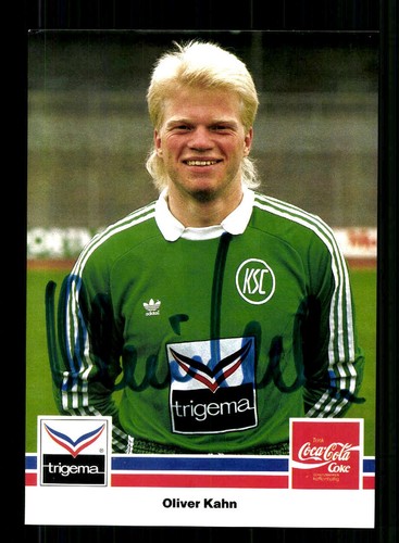 Oliver kahn autogrammkarte - oliver,