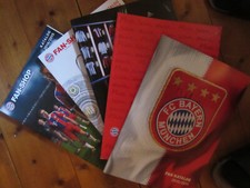 FC Bayern München Fan- Kataloge 2010/11 bis 2014/15,  5 Hefte für Sammler