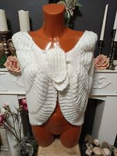 Damen Stola Schal Strickjacke