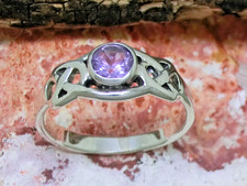 Amethyst ring 925 - amethyst,