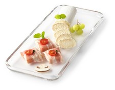 Klarglas Servierteller  Ciao von LEONARDO - Zeitlos schöne Geschenkidee