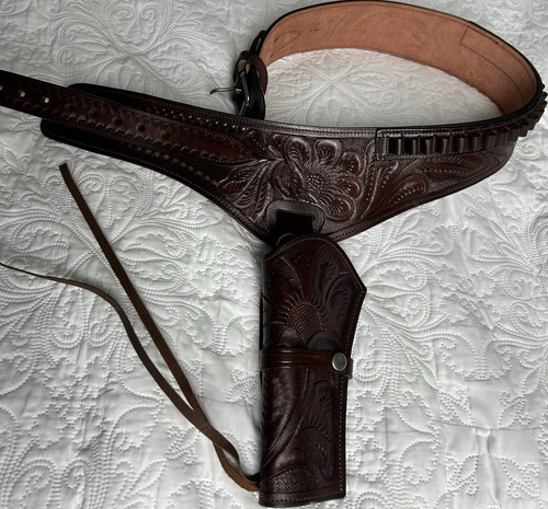 Cowboy western leder holster - cowboy/western, leder-holster