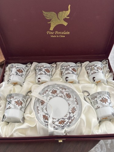 Porzellan kaffetassen set - porzellan, fine