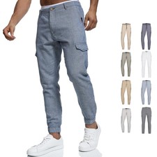 Indicode Herren Leinenhose