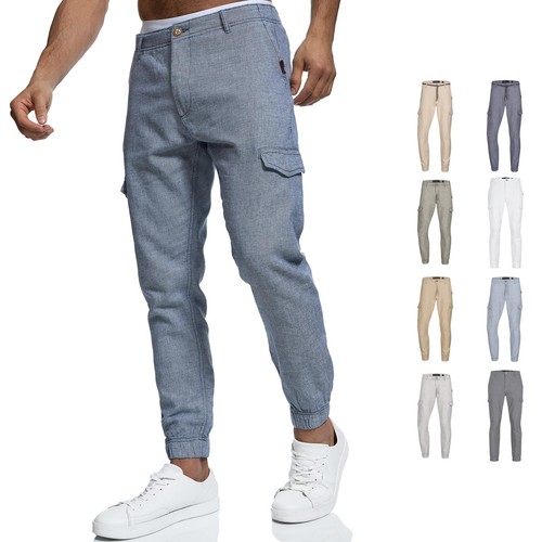 Indicode herren leinenhose - herren,
